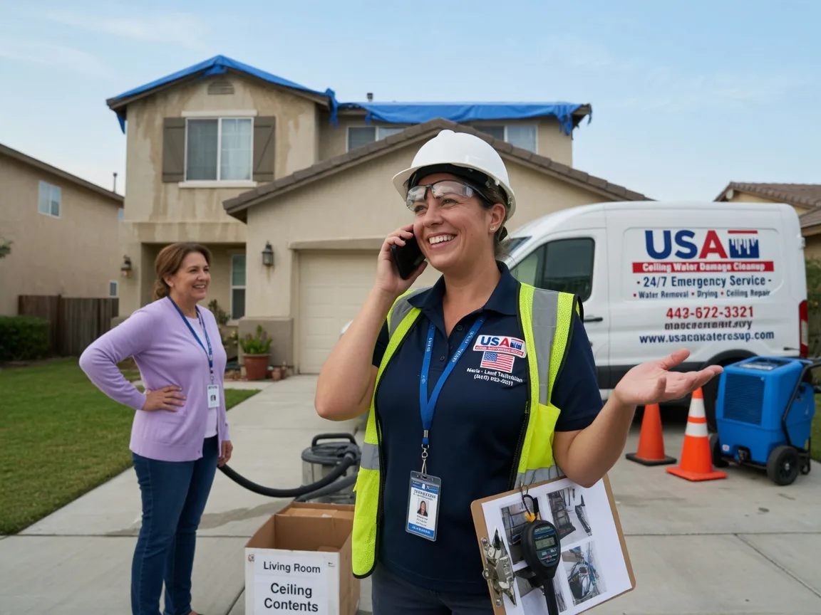 Ceiling Water Damage Restoration Sanger, CA FAQs